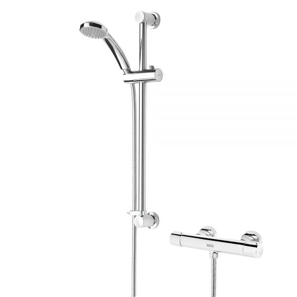 Bristan FRENZY Bar Shower Valve Complete With Slider Shower Kit FZ SHXMMCTFF