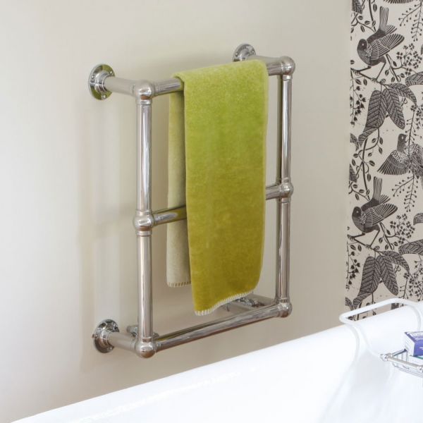 JIS Sussex Fletching 635mm x 520mm Designer Stainless Steel Towel Rail #2