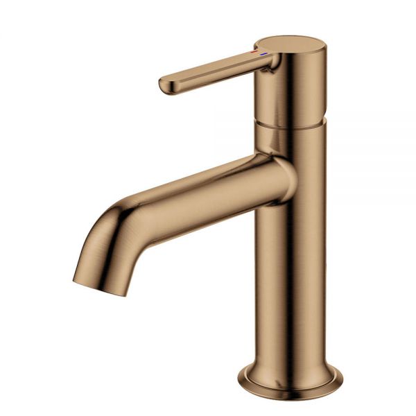 Flova Moonlight Brushed Bronze Mono Basin Mixer Tap