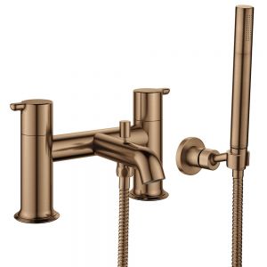 Flova Moonlight Brushed Bronze Bath Shower Mixer Tap