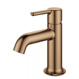 Flova Moonlight Brushed Bronze Cloakroom Mono Basin Mixer Tap