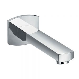 Flova Dekka Chrome Wall Mounted Bath Spout