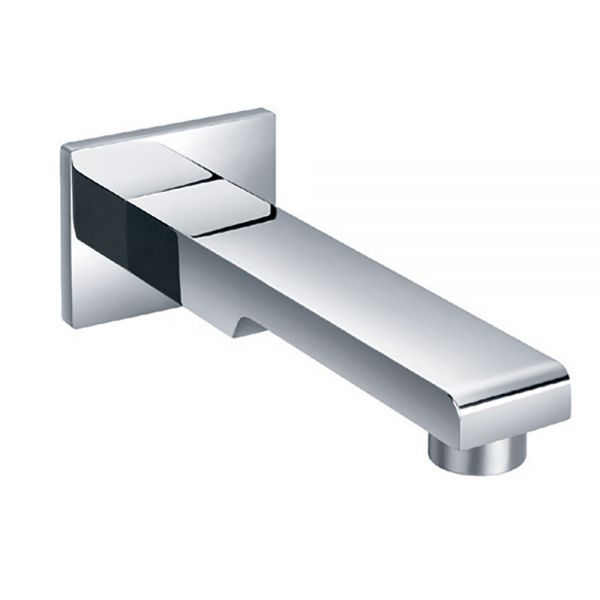 Flova Essence Chrome Wall Mounted Bath Spout