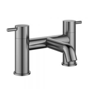 Flova Levo Gunmetal Bath Filler Tap