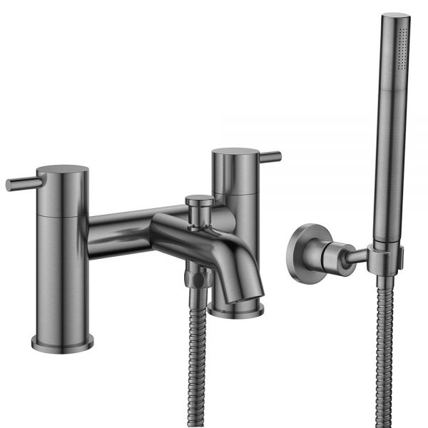 Flova Levo Gunmetal Bath Shower Mixer Tap