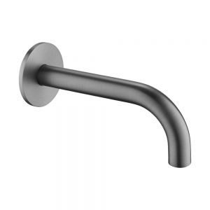 Flova Moonlight Gunmetal Wall Mounted Bath Spout