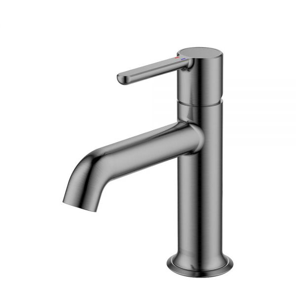 Flova Moonlight Gunmetal  Mono Basin Mixer Tap