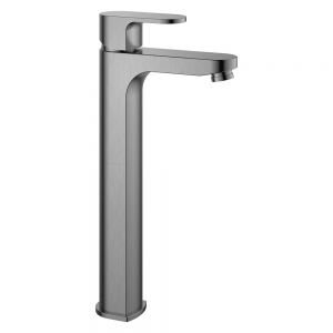 Flova Smart Gunmetal Tall Mono Basin Mixer Tap