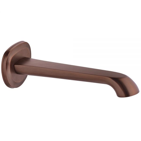 Flova Liberty Rubbed Bronze Wall Mounted Bath Spout