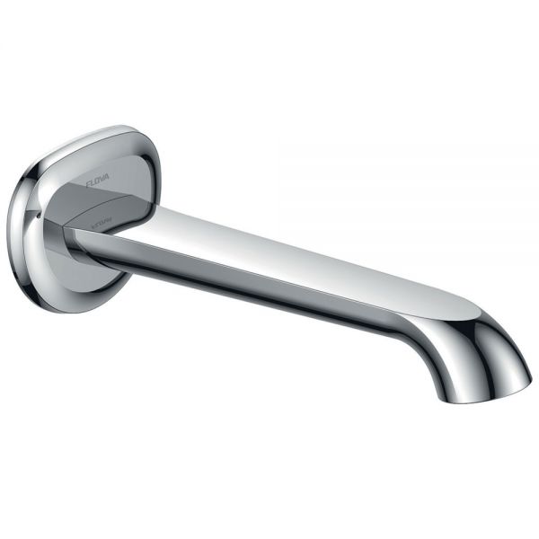 Flova Liberty Chrome Wall Mounted Bath Spout