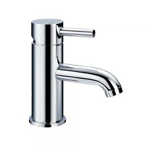 Flova Levo Chrome Mono Basin Mixer Tap with Clicker Waste