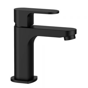 Flova Smart Matt Black Cloakroom Mono Basin Mixer Tap