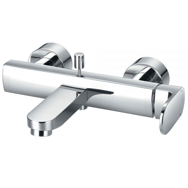 Flova Smart Chrome Wall Mounted Bath Shower Mixer Tap