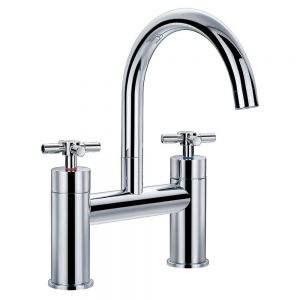 Flova XL Chrome Bath Filler Tap