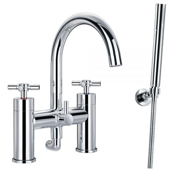 Flova XL Chrome Bath Shower Mixer Tap