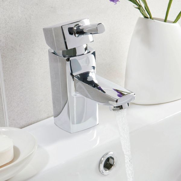 Apex Forme Chrome Mini Mono Basin Mixer Tap #2