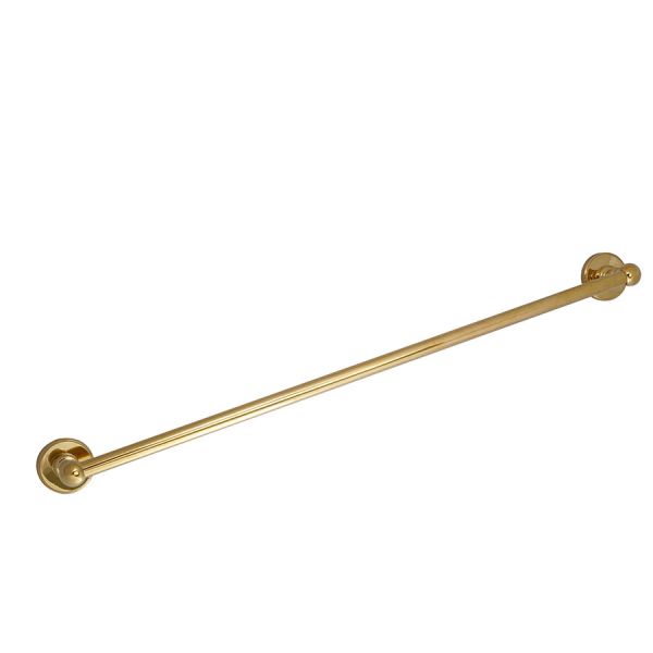JTP Grosvenor Polished Gold Towel Holder 635mm