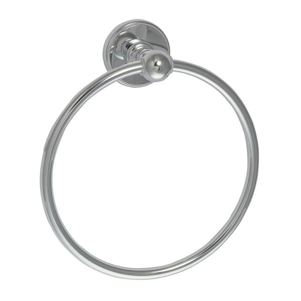 JTP Grosvenor Chrome Towel Ring
