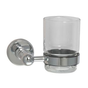 JTP Grosvenor Chrome Wall Mounted Tumbler Holder