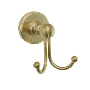JTP Grosvenor Brushed Brass Robe Hook