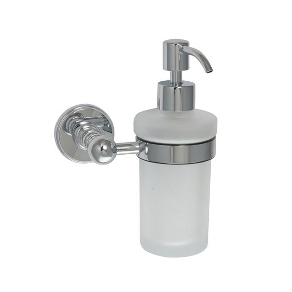 JTP Grosvenor Chrome Wall Mounted Soap Dispenser