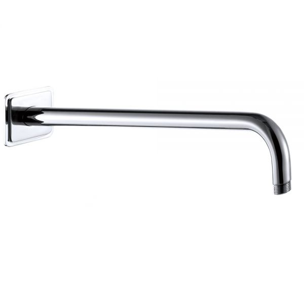 JTP Grosvenor Chrome 400mm Round Wall Mounted Shower Arm