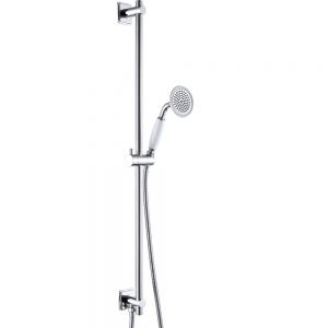 JTP Grosvenor Chrome 900mm Slide Rail Shower Kit with Round Handset and Hose
