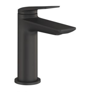 Britton Greenwich Matt Black Mono Basin Mixer Tap