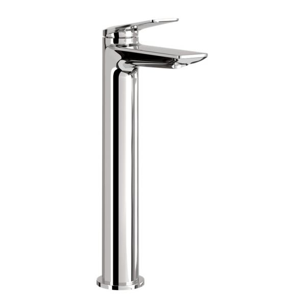 Britton Greenwich Chrome Tall Mono Basin Mixer Tap