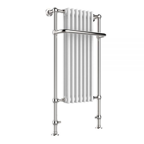 JTP Grosvenor 1130 x 553 Chrome Traditional Towel Radiator