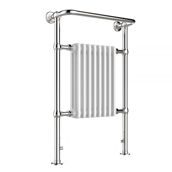 JTP Grosvenor 963 x 673 Chrome Traditional Towel Radiator