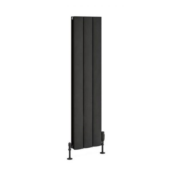 Eastbrook Guardia 1200 x 280 Matt Anthracite Aluminium Designer Radiator