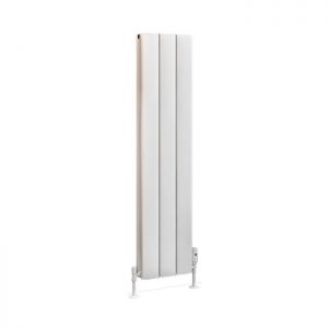 Eastbrook Guardia 1200 x 280 Matt White Aluminium Designer Radiator