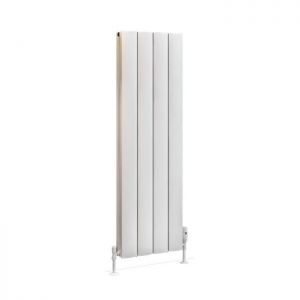 Eastbrook Guardia 1200 x 375 Matt White Aluminium Designer Radiator