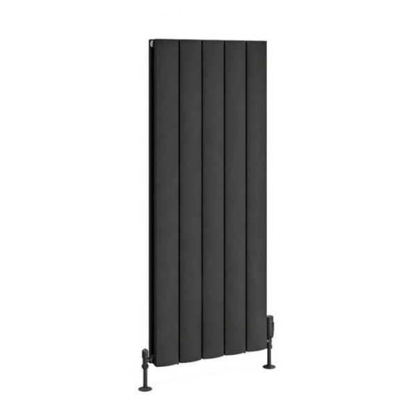 Eastbrook Guardia 1200 x 470 Matt Anthracite Aluminium Designer Radiator