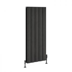 Eastbrook Guardia 1200 x 470 Matt Anthracite Aluminium Designer Radiator