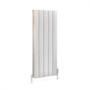 Eastbrook Guardia 1200 x 470 Matt White Aluminium Designer Radiator
