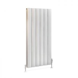 Eastbrook Guardia 1200 x 565 Matt White Aluminium Designer Radiator