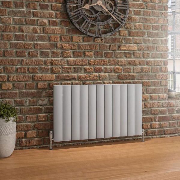 Eastbrook Guardia 600 x 1040 Matt Grey Aluminium Designer Radiator #2