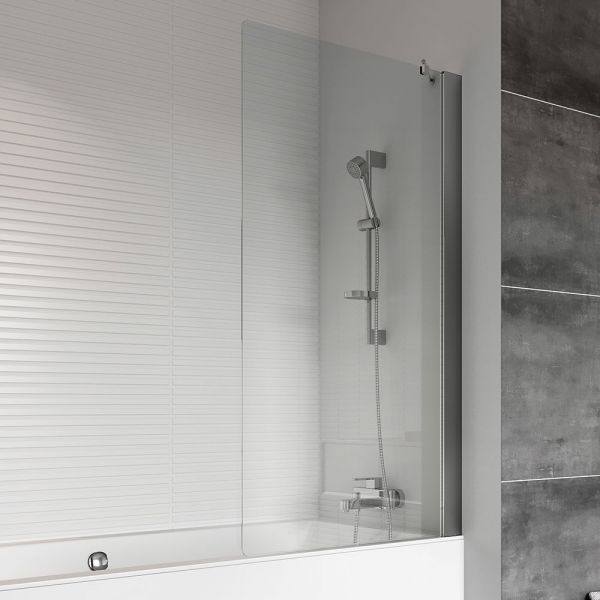 Roman Showers Haven 6 Fixed Rectangular Bath Screen 1467 x 800mm