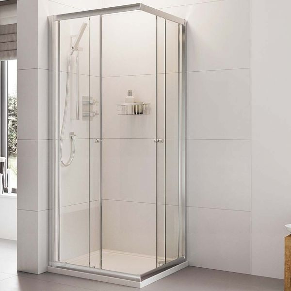 Roman Showers Haven 6 Corner Entry Sliding Enclosure 760 x 760mm #2