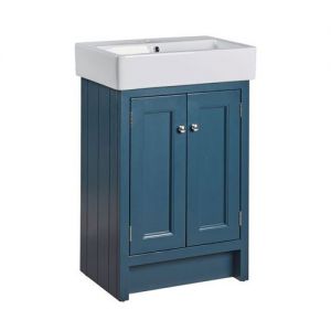 Roper Rhodes Hampton Derwent Blue 550 Unit and Basin HAM550B.DB HAM560C