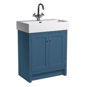 Roper Rhodes Hampton Derwent Blue 700 Unit and Basin HAM700B.DB HAM700C