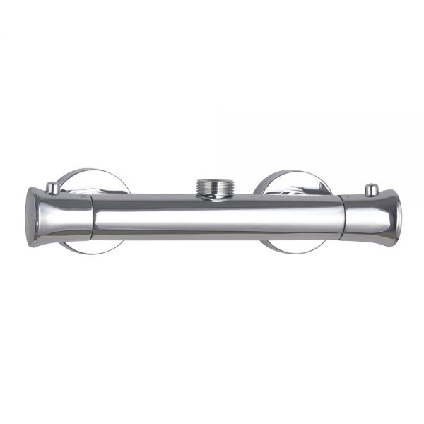 Hartland Round Thermostatic Top Outlet Bar Shower Valve