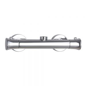 Hartland Round Thermostatic Top Outlet Bar Shower Valve