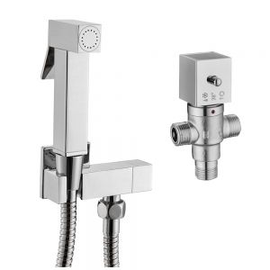 Hartland Square Thermostatic Douche Bidet Kit with Valve