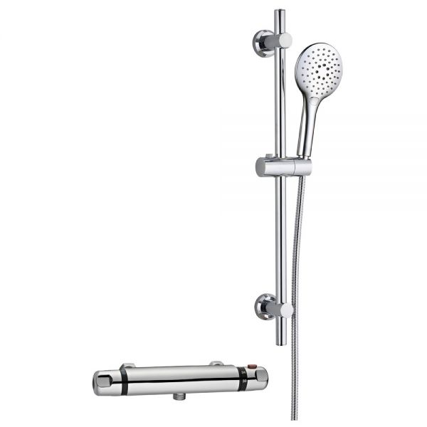 Hartland Low Pressure High Flow Thermostatic Shower Kit