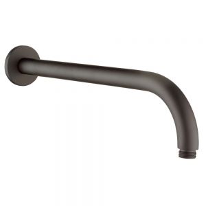 Hartland Orca Black Round Wall Mounted Shower Arm