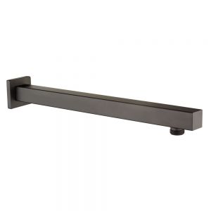 Hartland Orca Black Square Wall Mounted Shower Arm
