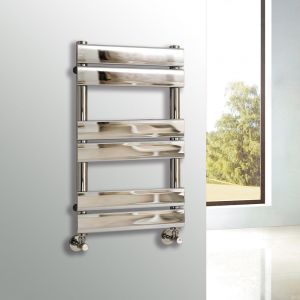 Hartland Queenstown 650 x 400mm Chrome Designer Towel Radiator